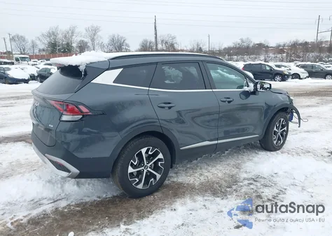 2025 Kia Sportage Hybrid Ex из США, поврежденный, VIN KNDPVCDG3S7198009